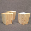 Hocker Bochum Kiefer oder Stoffbezug